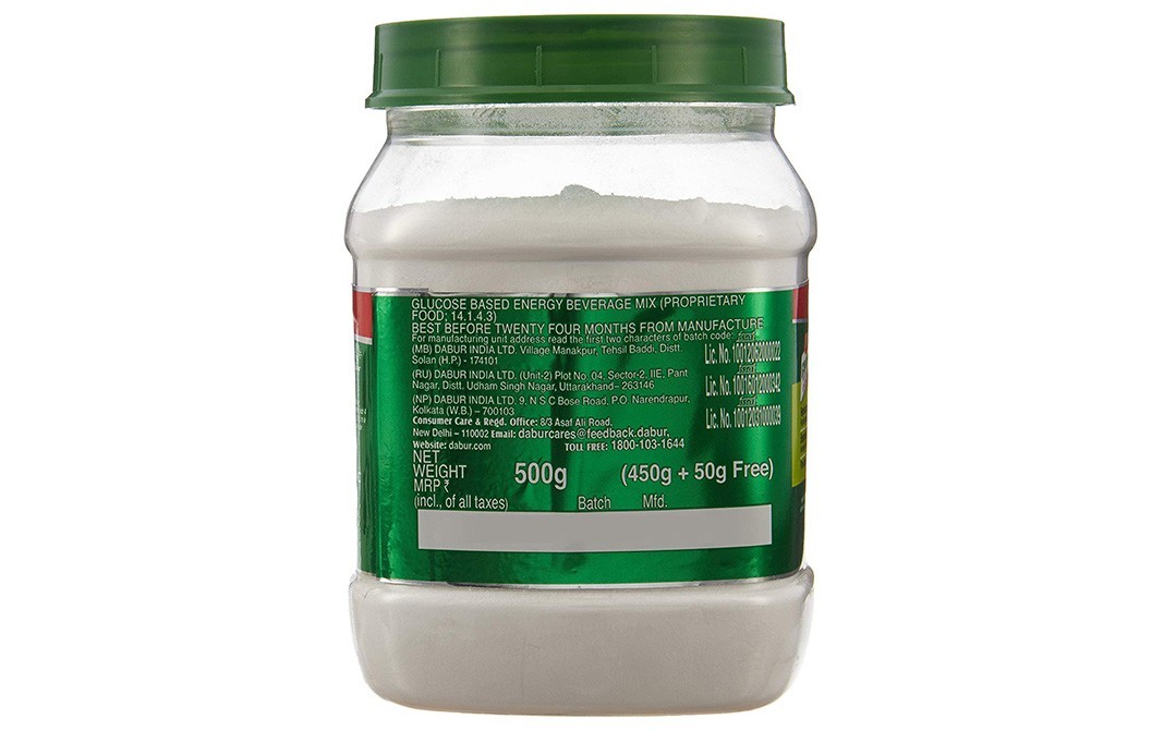 Dabur Glucon-D Energy Boost   Plastic Jar  500 grams